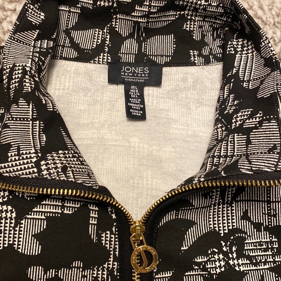 5 for $50 - Jones New York Signature Zip Up Jacket - Picture 3 of 4